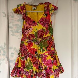 FARM Rio Vibrant Tropical Dress Sm
